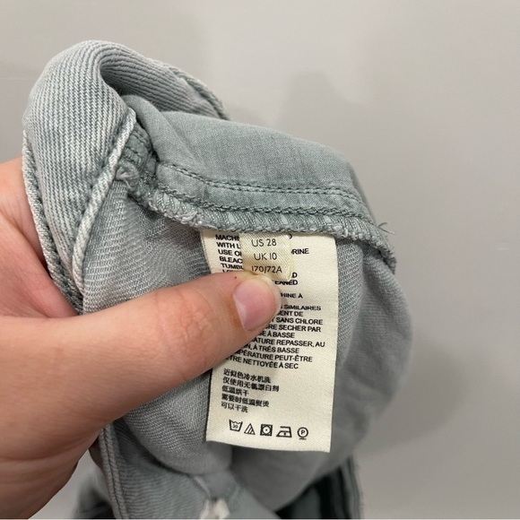 Anthropologie Cargo Utility Shorts Loose Fit Size 28 - Picture 9 of 12